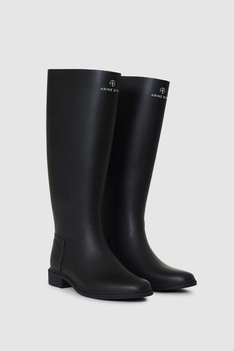 Botte Anine Bing Kari Rain Noir Femme | PYL-8217323